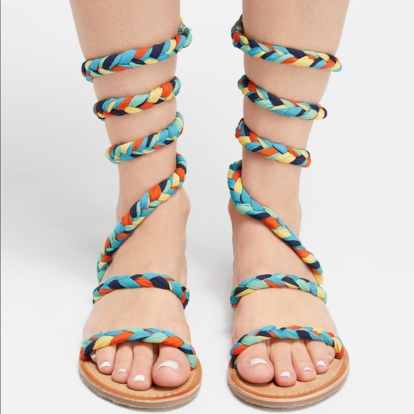 NIB Free People Havana Gladiator Sandal - Picture 2 of 8